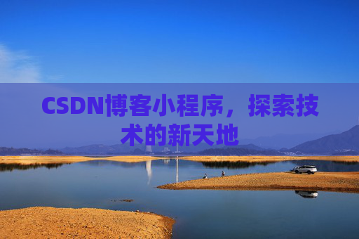 CSDN博客小程序，探索技术的新天地